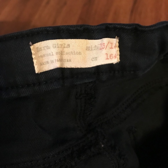 Zara girls casual collection navy skinny 13/14 - Picture 3 of 10